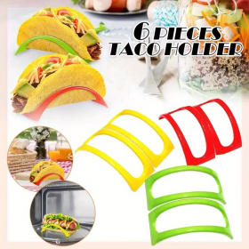 3/6pcs, Mexican Muffin Bracket, Taco Pancake Rack, Taco Holder, Kitchen Food Grade Corn Roll Rack